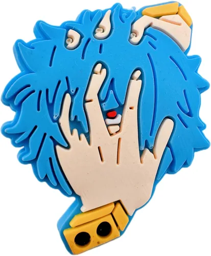 Miniatura 5 de NJALA 35 dijes mixtos de anime para zapatos para niños y niñas, zuecos de jardín, suministros de fiesta, regalos, Caucho, No es una piedra preciosa
