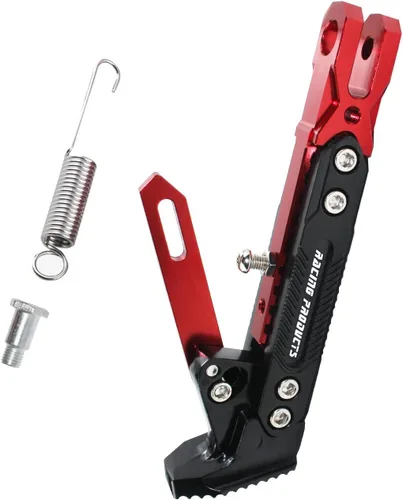 Miniatura 9 de Soporte de patas de motocicleta universal ajustable modificado CNC de aleación de aluminio, soporte de trípode ajustable, soporte lateral