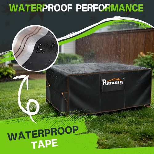 Miniatura 3 de Fundas extragrandes impermeables para juego de muebles de patio, liquidación de fundas para muebles de exterior, fundas para juego de sofá