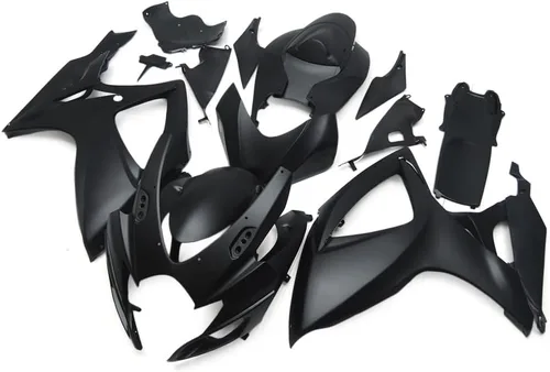 Miniatura 2 de Kit de carenado de plástico ABS para GSXR600 GSXR750 2006 2007 K6 06 07 Carenados de inyección Carenados de carrocería completa - Negro mate