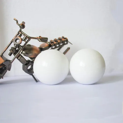 Miniatura 5 de Bolas de estrés de mármol para medicina de salud china, terapia de masaje de piedra blanca, bolas de ejercicio de mano, regalo con caja