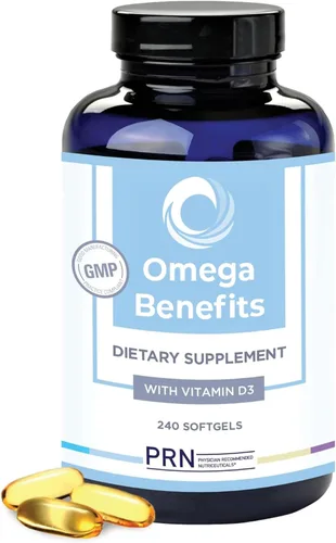 Miniatura 8 de Physician Recommended Nutriceuticals PRN aceite de pescado con Omega-3, 120 comprimidos blandos, 1