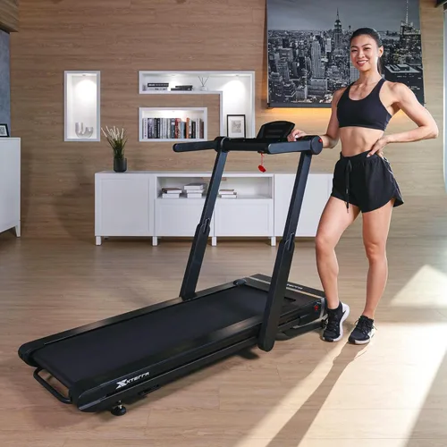 Miniatura 10 de XTERRA Cinta de correr inteligente plegable de alta calidad, diseño compacto, capacidad de peso de más de 250 libras, potente motor, aplicación