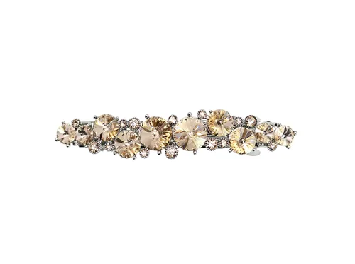 Miniatura 11 de Faship AB Premium Rhinestone Crystal Floral Pequeño Pasador De Pelo Clip