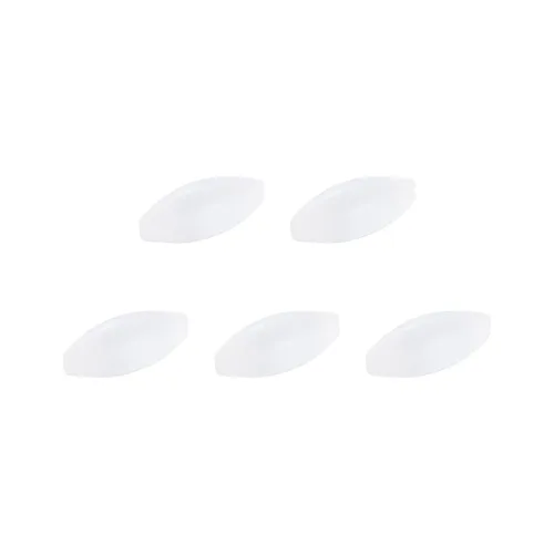 Miniatura 9 de MECCANIXITY Agitador magnético mezclador barra de agitación 8 mm (0.31 ") x6mm forma de oliva PTFE imán de revestimiento blanco para laboratorio 5