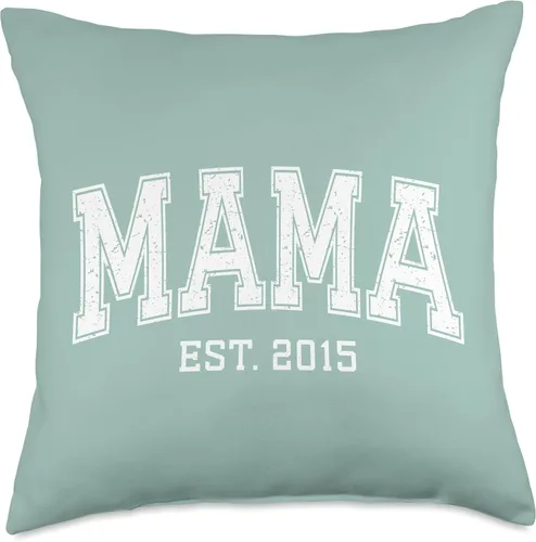 Miniatura 4 de Mama Est 2015 Custom Mom Personalized Mothers Day Customized Throw Pillow
