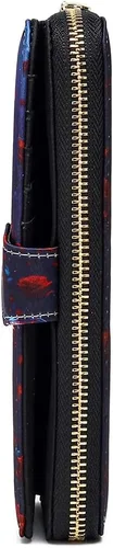 Miniatura 97 de Cartera de mano para mujer, estilo bohemio, con RFID, elegante, espaciosa con correa para viajes, capacidad para tarjetas, teléfono, dinero