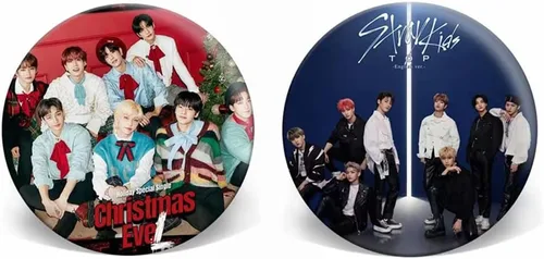 Miniatura 3 de WGEEEY Kpop Stray Kids - Juego de regalos para niños tarjeta fotográfica para niños calcomanías pulsera protector facial anillos collar colgante pin