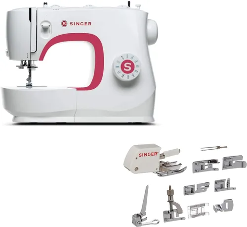 Miniatura 8 de SINGER Máquina de coser MX231 con kit de accesorios y pedal de pie, 97 aplicaciones de puntada, simple e ideal para principiantes + funda