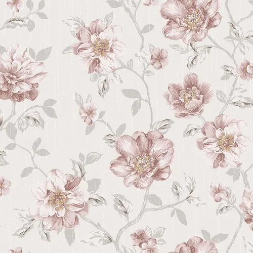 Miniatura 8 de WESTICK Papel tapiz autoadhesivo con diseño floral de rosas rosadas, autoadhesivo, extraíble, para paredes decorativas, dormitorio, baño