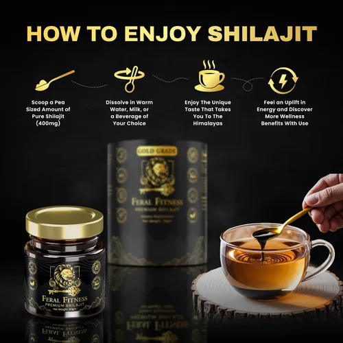 Miniatura 6 de 1.76 oz Probado en laboratorio en los Estados Unidos Resina Shilajit del Himalaya 100% pura – Grado dorado Más de 85 minerales traza y ácido