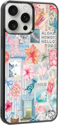 Miniatura 191 de Funda de teléfono de playa de verano a prueba de golpes y protectora con hibisco, bonitas fundas de teléfono para iPhone XR jamaica (Hibiscus Flower)