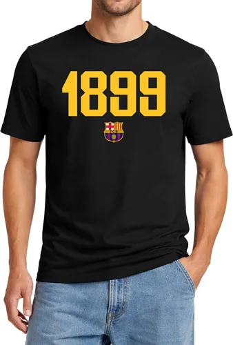 Miniatura 24 de Icon Sports Officially Licensed FC Barcelona Cotton T-Shirt - Unisex Adult azul