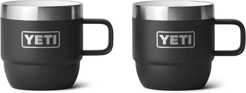 Miniatura 21 de YETI Rambler - Taza apilable de 6 oz, de acero inoxidable, aislada al vacío para espresso/café, paquete de 2 Azul marino
