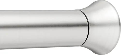 Miniatura 7 de Amazon Basics Barra de cortina de tensión, 36-54 pulgadas de longitud ajustable, acabado clásico, blanco