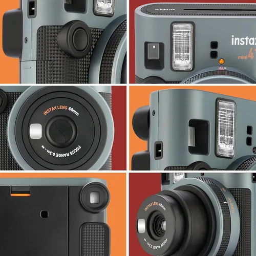 Miniatura 4 de Fujifilm Cámara instantánea Instax Mini 41 + 20 impresiones + funda para cámara + álbum y paño de microfibra de calidad para fotos