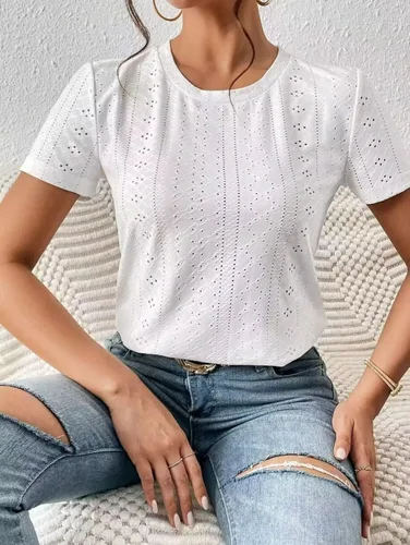 Miniatura 3 de Camiseta de verano para mujer, diseño de árbol de coco y arena, con estampado de sol, sal y arena, camiseta de manga corta para vacaciones