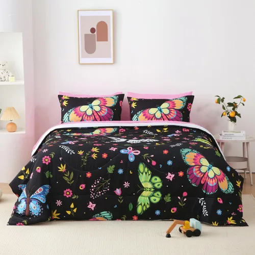 Miniatura 26 de Juego de edredón deportivo de 7 piezas para niños, suave y esponjoso, juego de ropa de cama de béisbol, tamaño individual con diseño de fútbol 3D