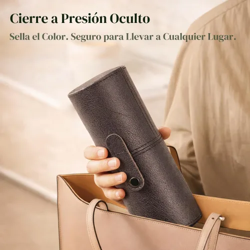 Miniatura 3 de Conjuntos de brochas de maquillaje BEAKEY, juegos de brochas con esponjas de maquillaje (10+2 piezas, con estuche negro) Storage case with lid
