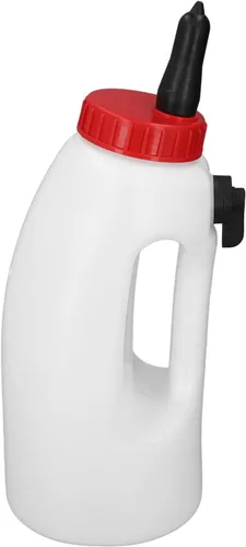 Miniatura 8 de Jiawu Biberón de ternero, biberón de leche de ternero de 4 litros, biberón de lactancia Biberón de leche de ternero Botella alimentadora de leche