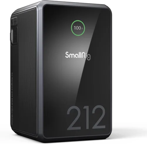 Miniatura 12 de SMALLRIG Batería de montaje en V VB155, batería de montaje en V de 155 Wh/10500 mAh con salida de 100 W, carga completa 3H, con USB-C, D-TAP, USB-A