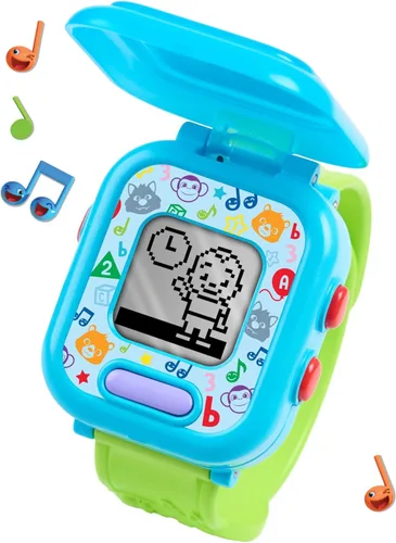 Miniatura 3 de Reloj inteligente de aprendizaje CoComelon JJ's para niños con 3 juegos educativos, reloj de alarma y cronómetro, juguetes para niños a partir de 3