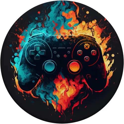 Miniatura 3 de Controlador de videojuegos para jugadores para un divertido y genial adolescente niño niña PopSockets estándar PopGrip