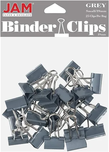 Miniatura 50 de Broches aprietapapeles JAM Paper®, Blanco