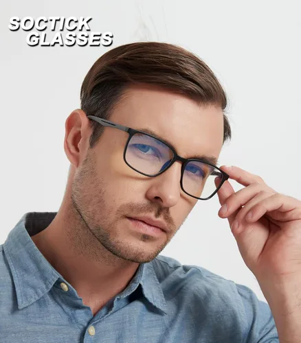 Miniatura 5 de Reading Glasses for Men,Blue Light Blocking Readers for men with Comfort Spring Hinge