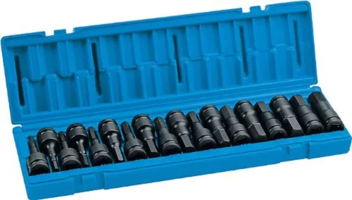 Hexa de impacto de unidad métrica de 1/2" 1598HC de Grey Pneumatic