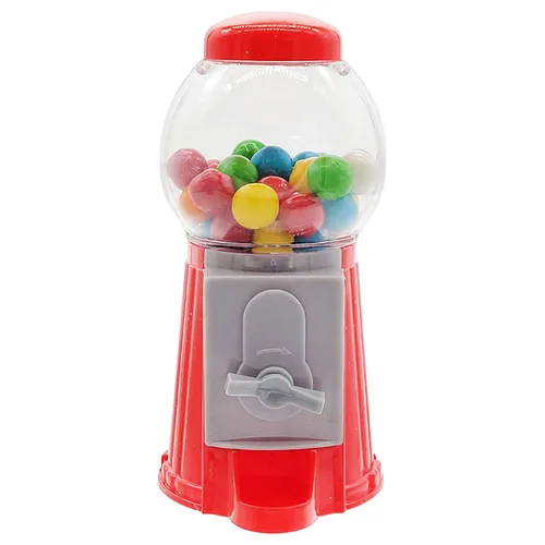 Miniatura 7 de Paquete de 2 mini máquina de chicles de 5 pulgadas sin dispensador de goma de mascar de plástico para caramelo, máquina expendedora de caramelos