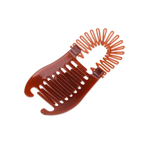 Miniatura 5 de 3 peines alargados de plástico entrelazados para el cabello, pinzas para el cabello de dos lados, accesorios para el cabello para cola de caballo