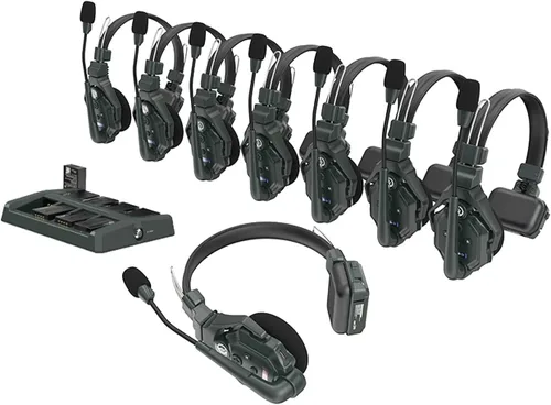 Miniatura 12 de Hollyland Solidcom C1 - Sistema de intercomunicador inalámbrico de 3 personas y 335 metros de dúplex completo para comunicación