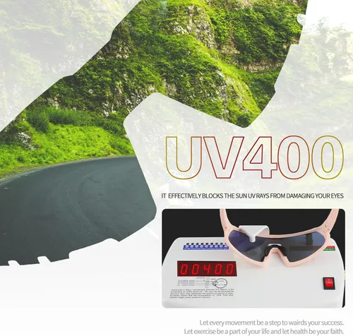 Miniatura 7 de OULAIQI Gafas de sol de béisbol para hombres, mujeres y jóvenes, protección UV400 para correr, softbol, golf, deportes, gafas de sol Rosa