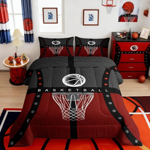 Miniatura 38 de Juego de edredón de caricaturas de autos para adolescentes, juego de ropa de cama de transporte urbano, ropa de cama para decoración del hogar