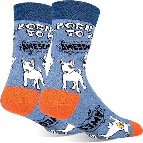 Miniatura 4 de PanPacSight Calcetines Bulldog Goat Alpaca Lama, para hombre, divertido, novedoso, patrón de animales, fiesta, regalo de calcetín loco