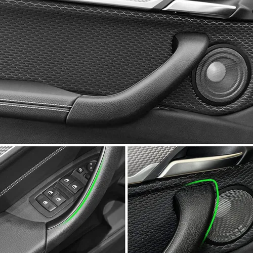 Miniatura 4 de Jaronx Compatible con cubierta de manija de puerta BMW X1/X2, cubierta exterior de repuesto de manija de puerta lateral derecha, compatible con BMW
