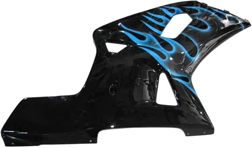 Miniatura 6 de Kit de carenado de llama azul negro de plástico ABS para Suzuki GSXR600 GSXR750 K1 2000-2003 Carenados GSX-R600 GSX-R750 2001 2002 2003 Inyección