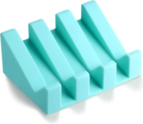 Miniatura 14 de Jabonera, soporte para pastilla de jabón para ducha, para baño, cocina, bañera, fácil de limpiar, mantiene el jabón seco, extiende la vida del jabón