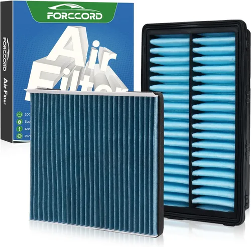 Miniatura 38 de Kit de filtro de aire de motor y de cabina Forccord Compatible con Honda Civic 1.5L 2016 2017 2018 2019 2020 2021 Filtro de cabina de carbón