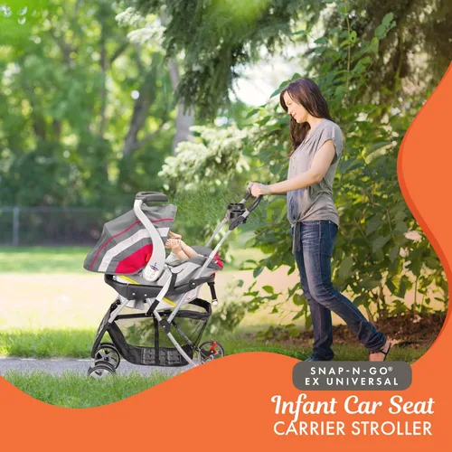 Miniatura 5 de Baby Trend Snap n Go, Asiento infantil para coche universal EX Carrier