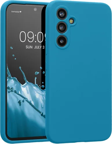 Miniatura 140 de kwmobile Funda compatible con Samsung Galaxy A13 4G - Funda delgada de silicona TPU - Acabado suave al tacto - Amarillo radiante