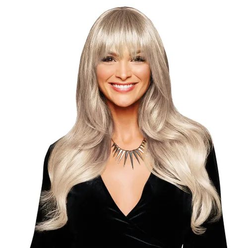 Miniatura 8 de Hairdo Trendy Fringe Just Bangs Hairpiece Add-On por Hairuwear, R10 Castaño