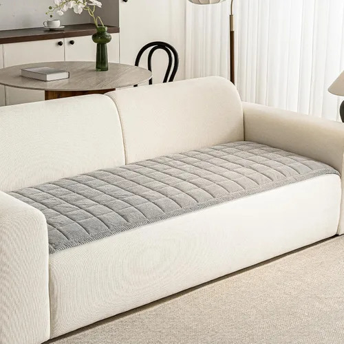 Miniatura 24 de Fundas para brazos de sofá, funda suave para respaldo reclinable, lavable, fundas gruesas y mullidas para reposabrazos de sofá, fundas protectoras