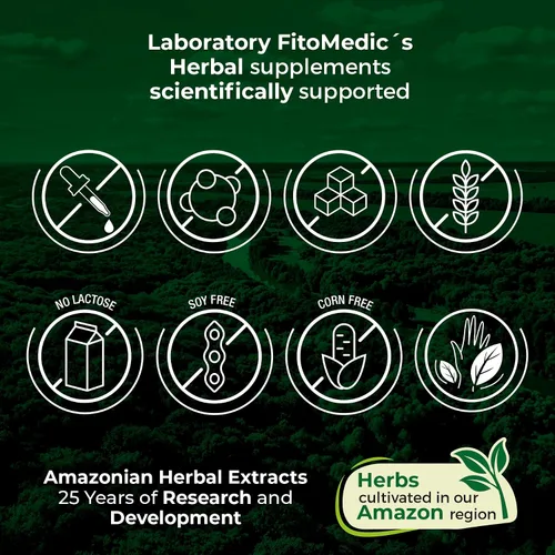Miniatura 7 de FITO MEDIC'S Laboratorio L citrulina 180 cápsulas 2400 mg L citrulina Cápsulas Ultra alta absorción.