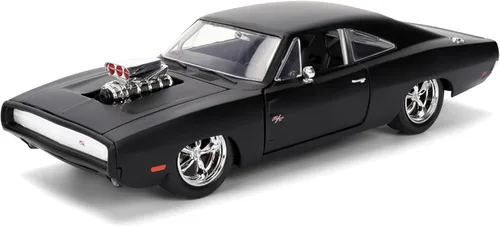 Miniatura 6 de Jada Fast & Furious 1:24 Dom's 1970 Dodge Charger R/T - Auto fundido a presión, juguetes para niños y adultos