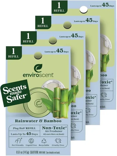 Miniatura 10 de Enviroscent Recambios de ambientador no tóxico (té de lavanda y miel) Ambientador enchufable para el hogar Recambios de aceite esencial