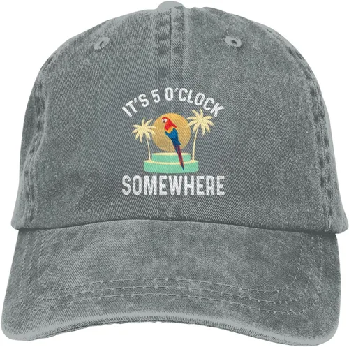Miniatura 18 de Philysonic 5 Oclock Somewhere Hat It is 5 Oclock Somewhere Hat Gorra de béisbol para mujer, gorra de moda