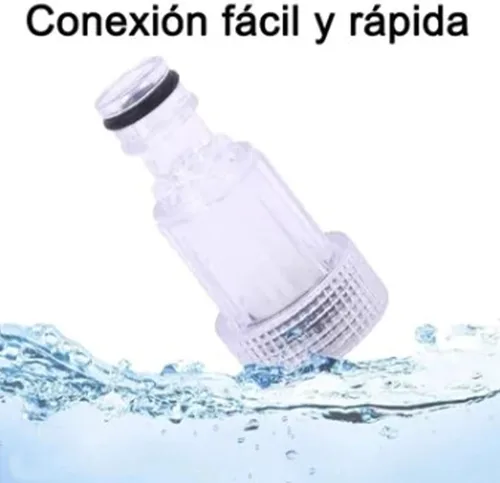 Miniatura 2 de Piezas de lavadora de alta presión, 5 piezas, filtro de agua para lavadora limpia, 3/4 pulgadas de diámetro, desmontable, fácil de limpiar