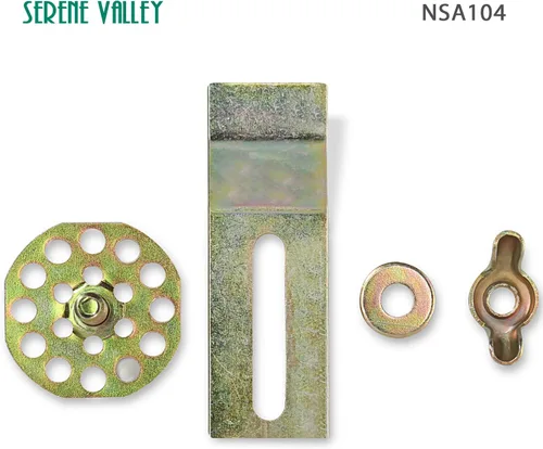 Miniatura 2 de Serene Valley Clips para fregadero de montaje inferior, soportes y soportes para fregadero, clips para fregadero de cocina empotrados NSA104 - Kit